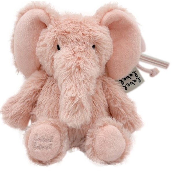 Label Label Soft Toy Elefante Elly S Rosa